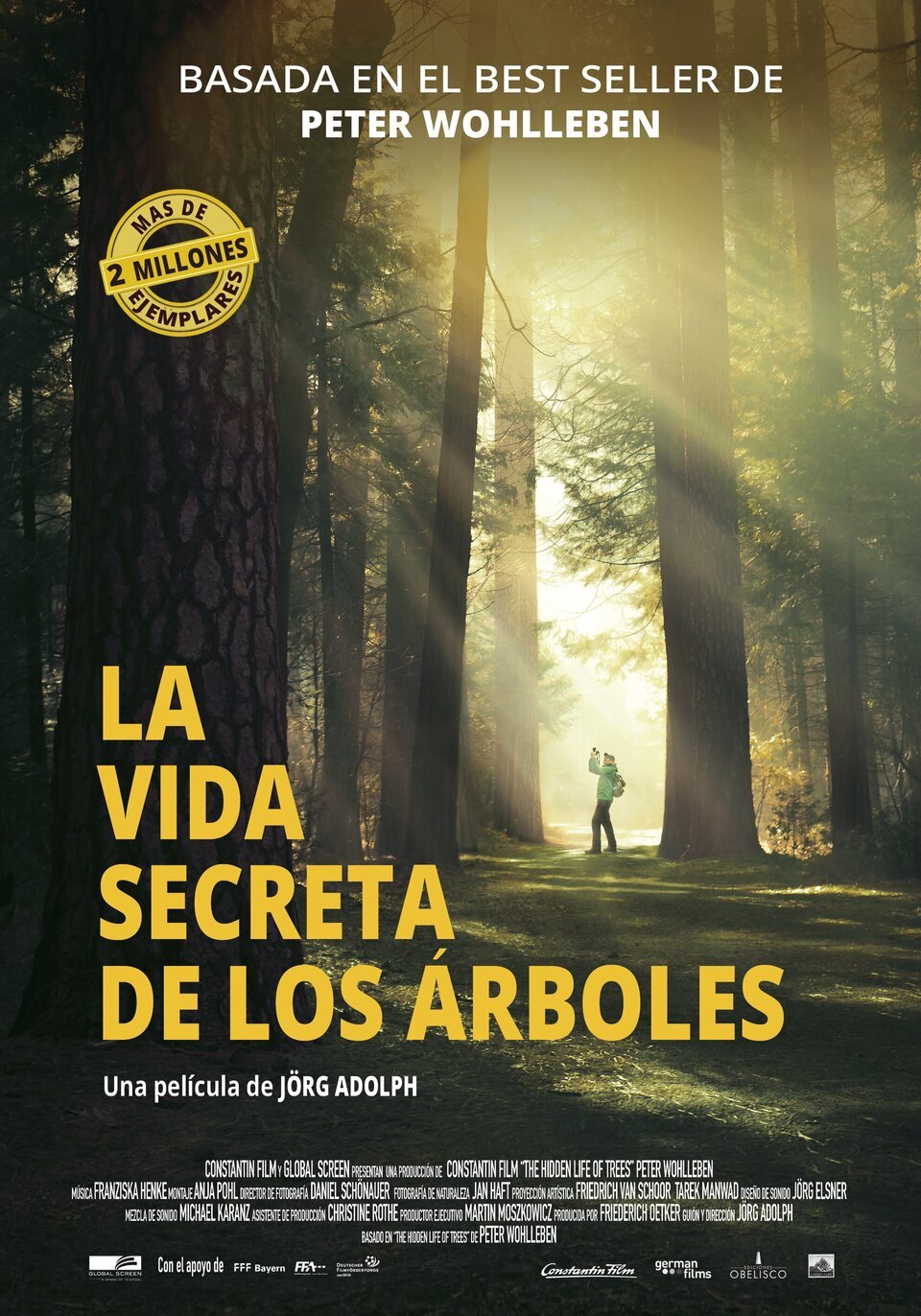 Cartel de La vida secreta de los árboles - España