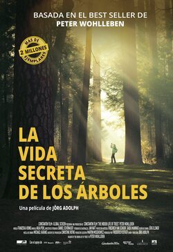 Cartel de La vida secreta de los árboles