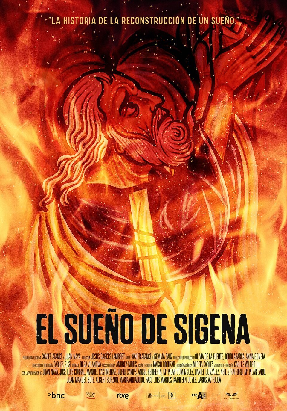 Cartel de El sueño de Sigena - España