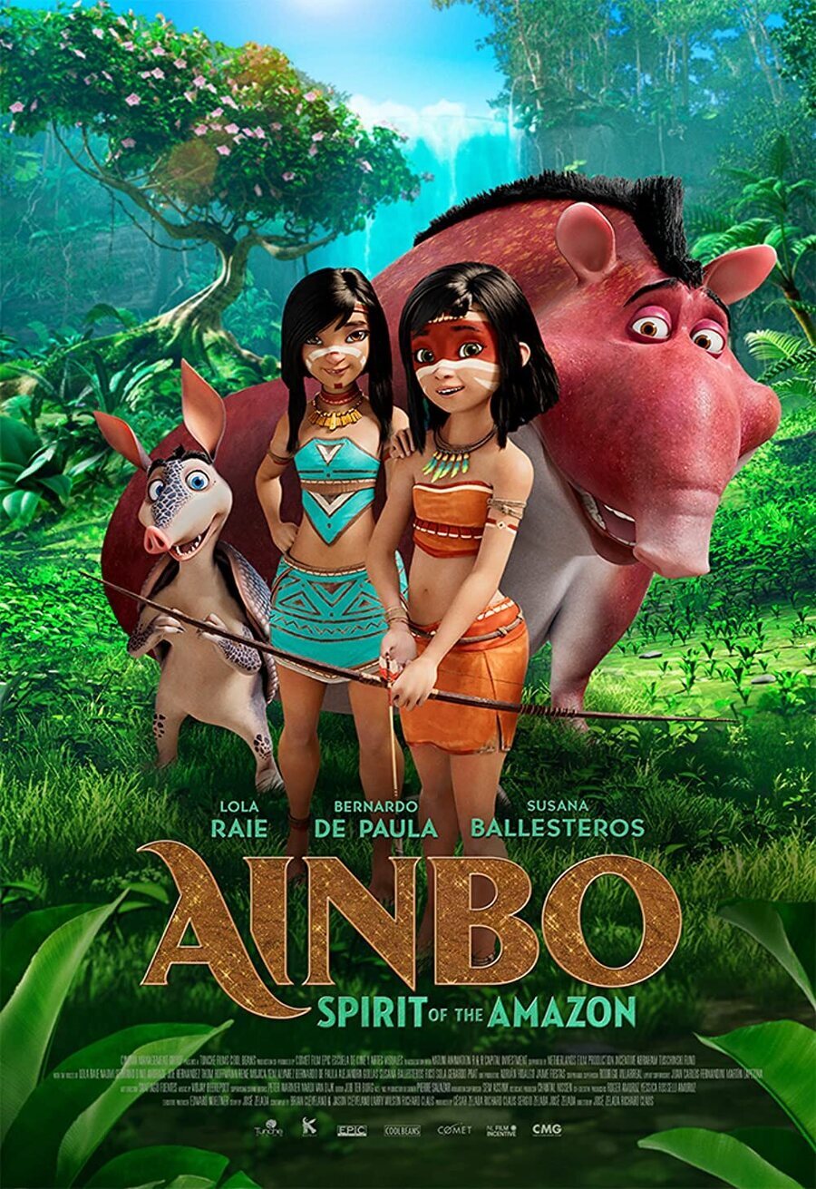 Cartel de Ainbo, la guerrera del Amazonas - #1