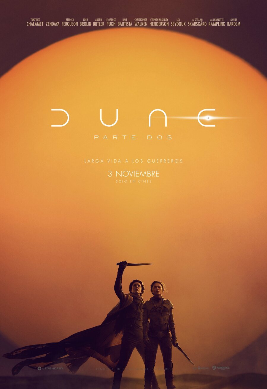 Cartel de Dune: Parte Dos - Teaser España