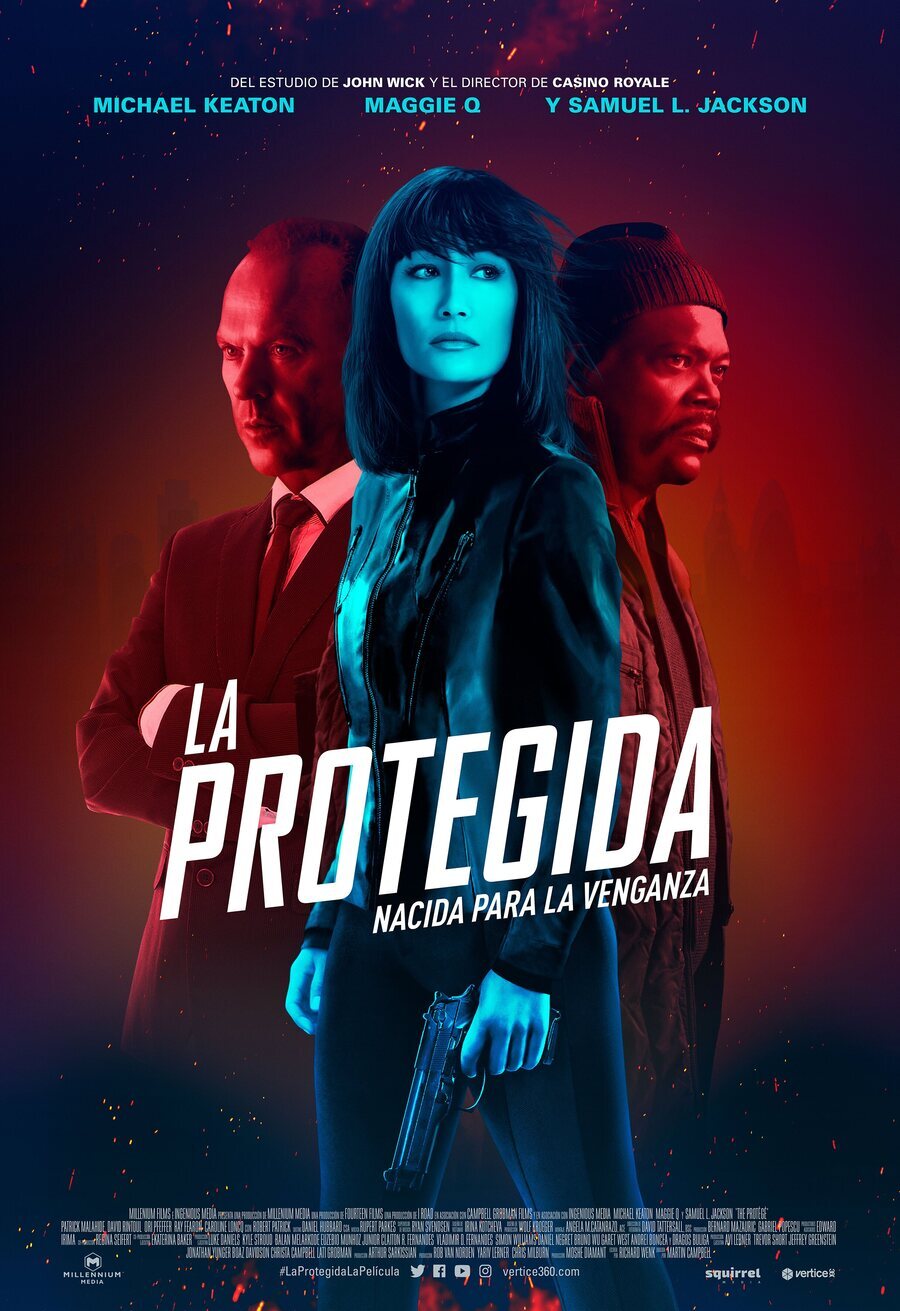 Cartel de La protegida - Español