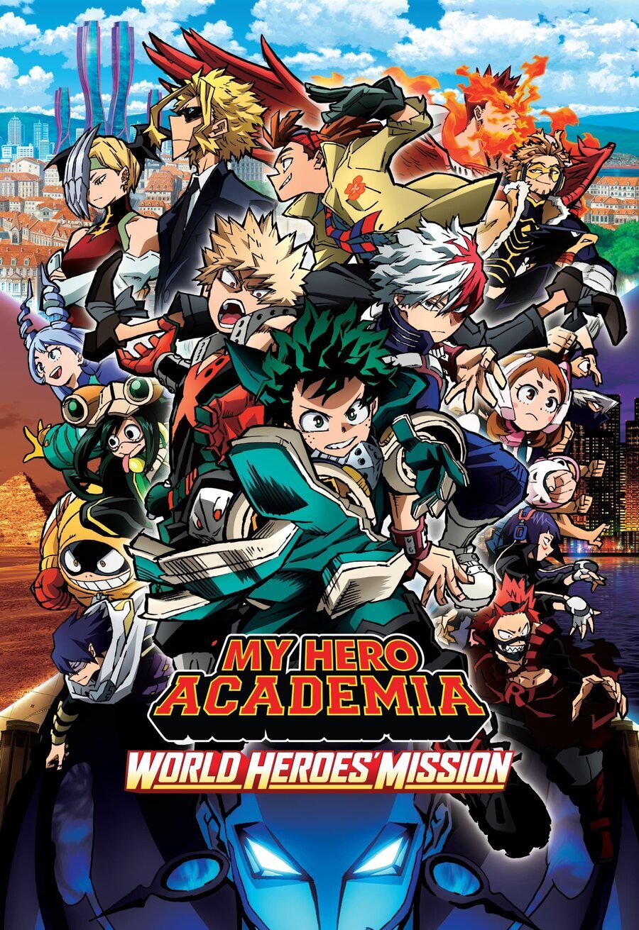 Cartel de My Hero Academia: Misión mundial de héroes - Internacional