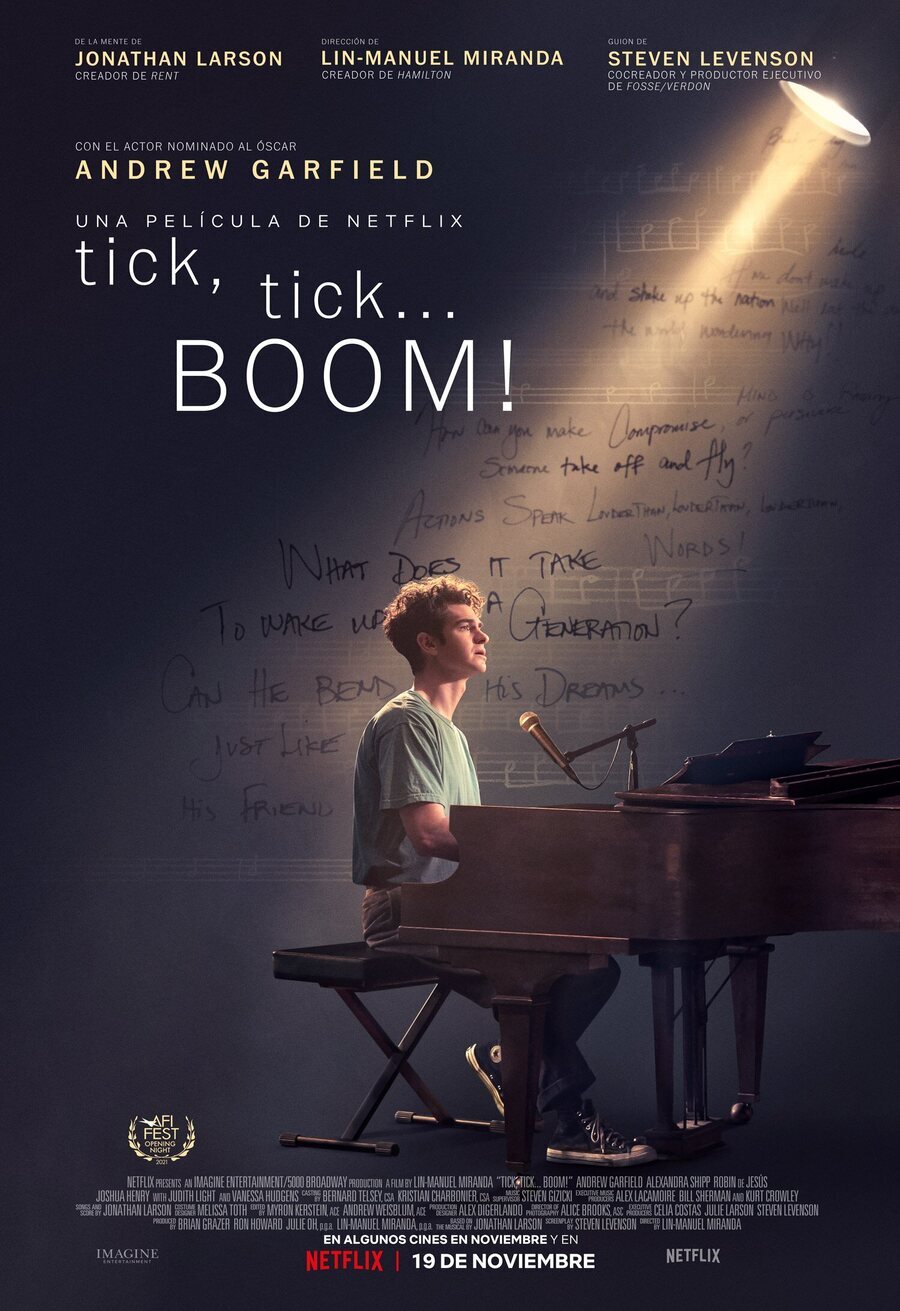 Cartel de Tick, Tick... Boom! - Español