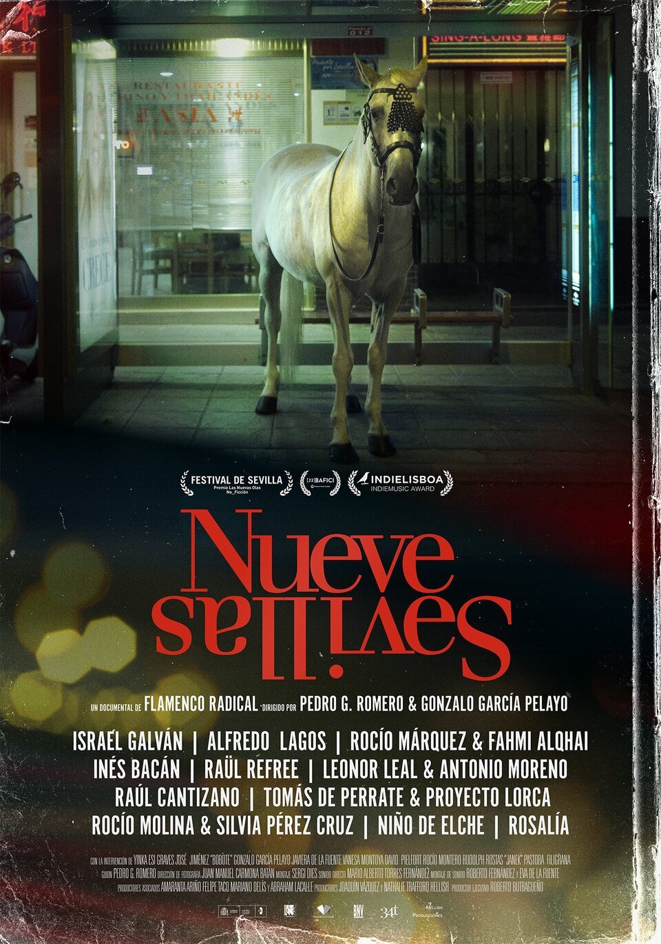 Cartel de Nueve Sevillas - España