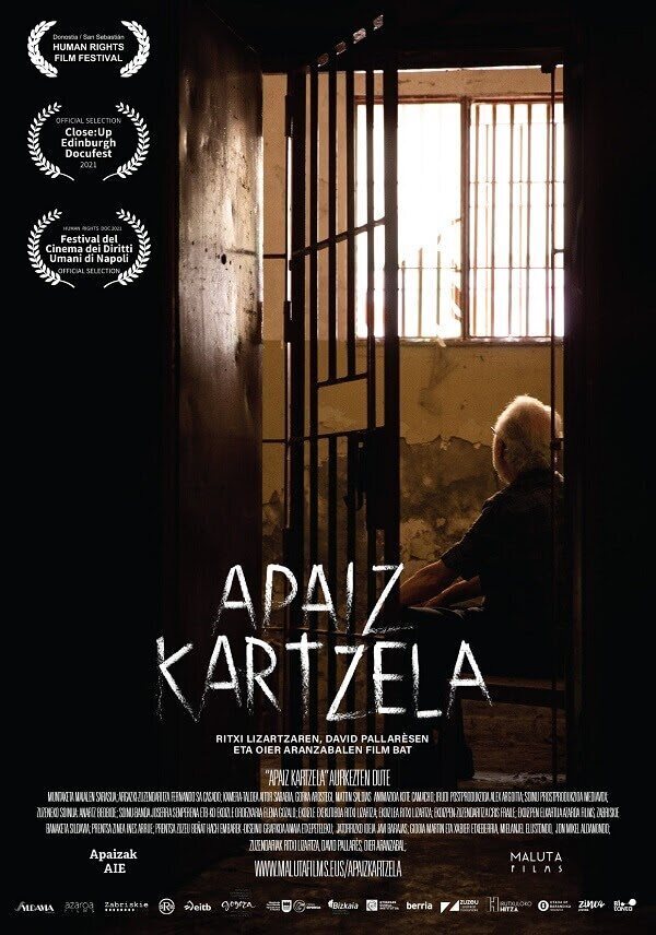 Cartel de La cárcel de curas (Apaiz Kartzela) - Español