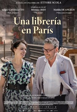 Cartel de Una librería en París