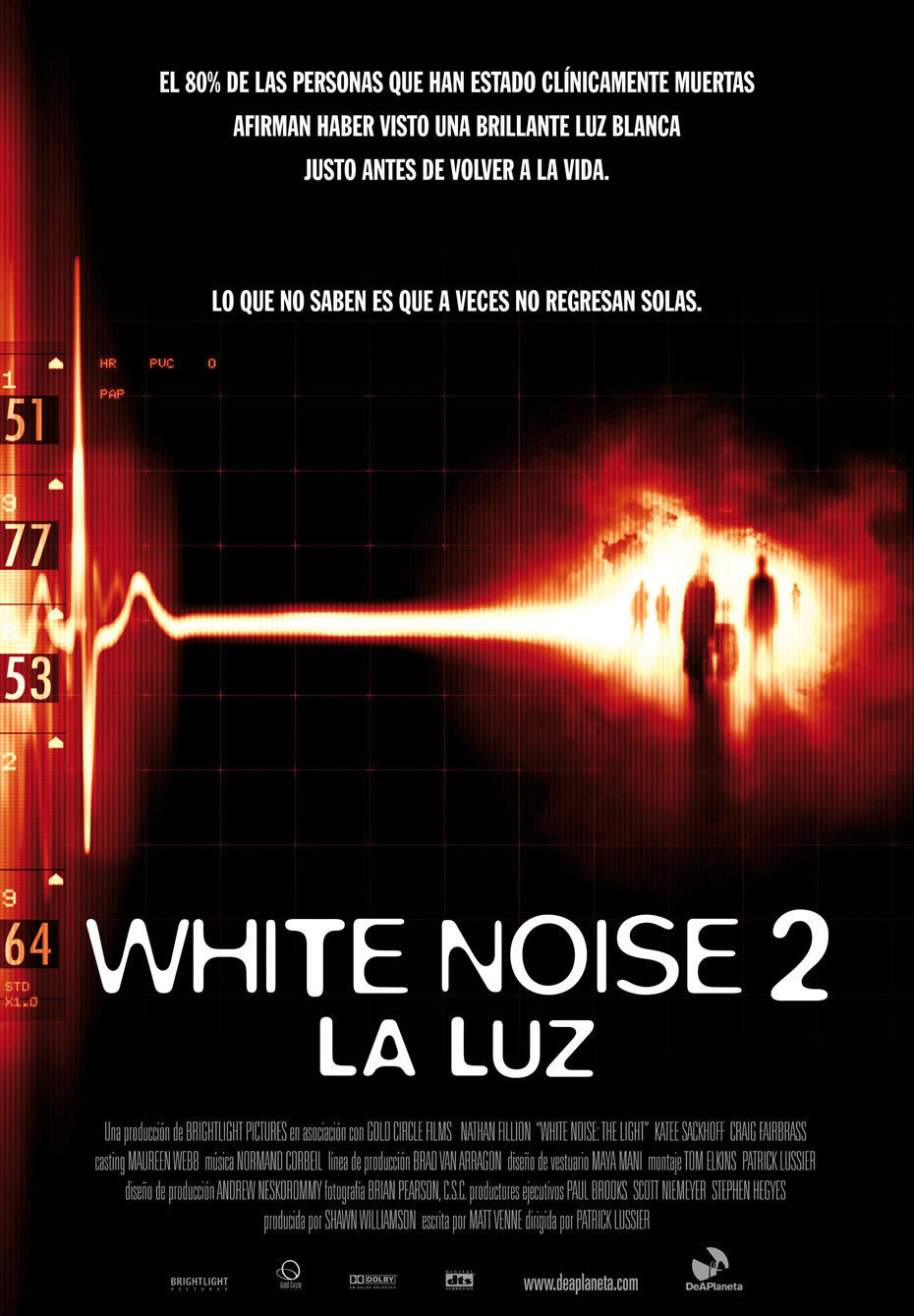 Cartel de White noise 2: La luz - España