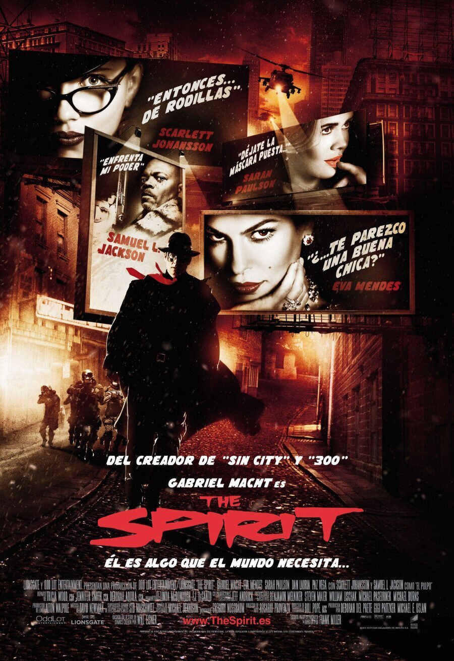 Cartel de The Spirit - España