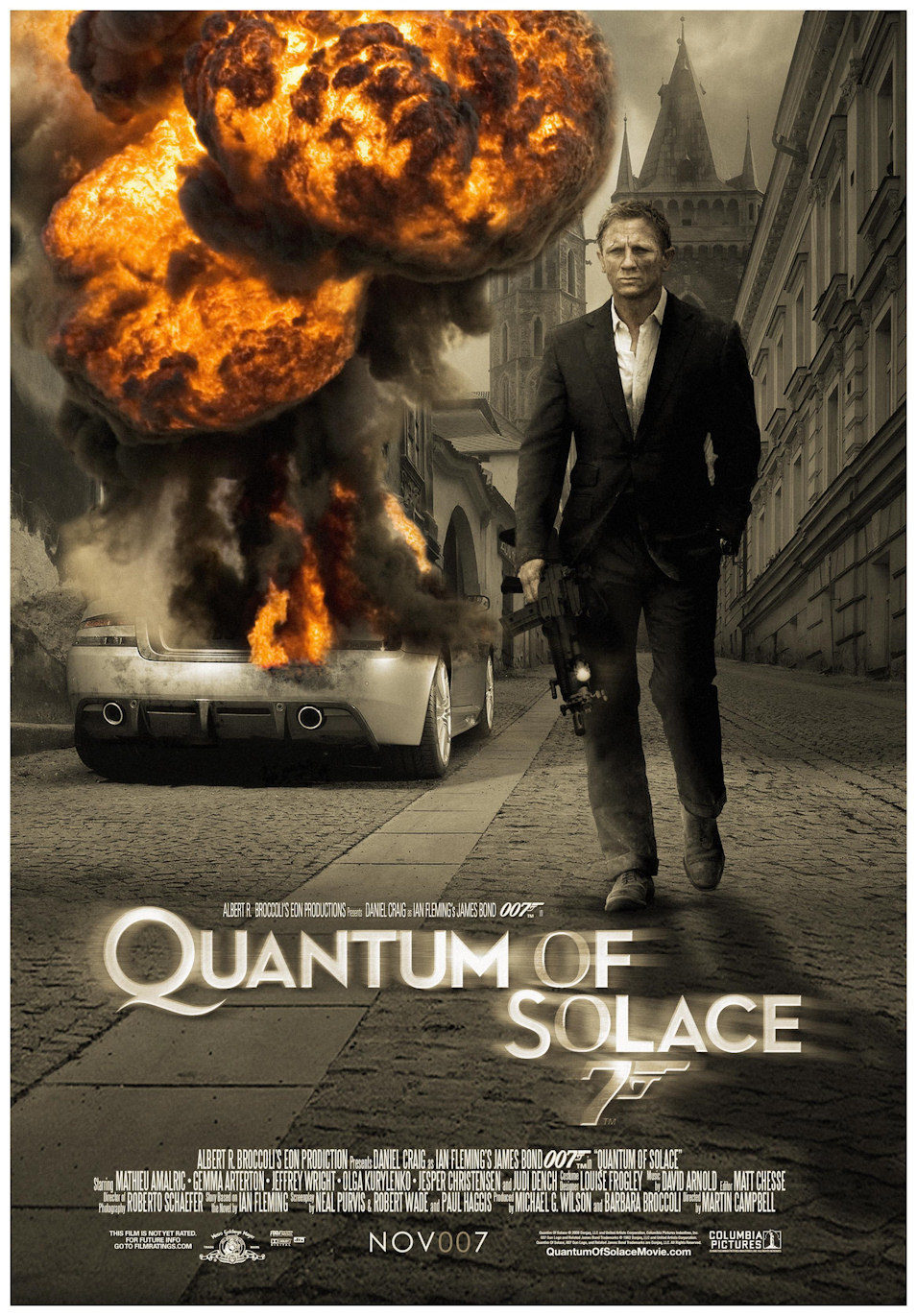 Cartel de Quantum of Solace - Estados Unidos