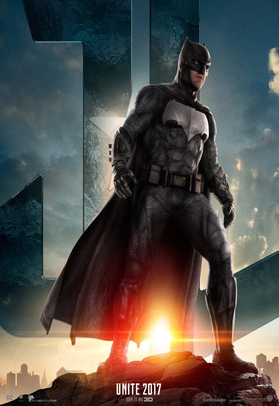 Cartel de Liga de la Justicia - Batman