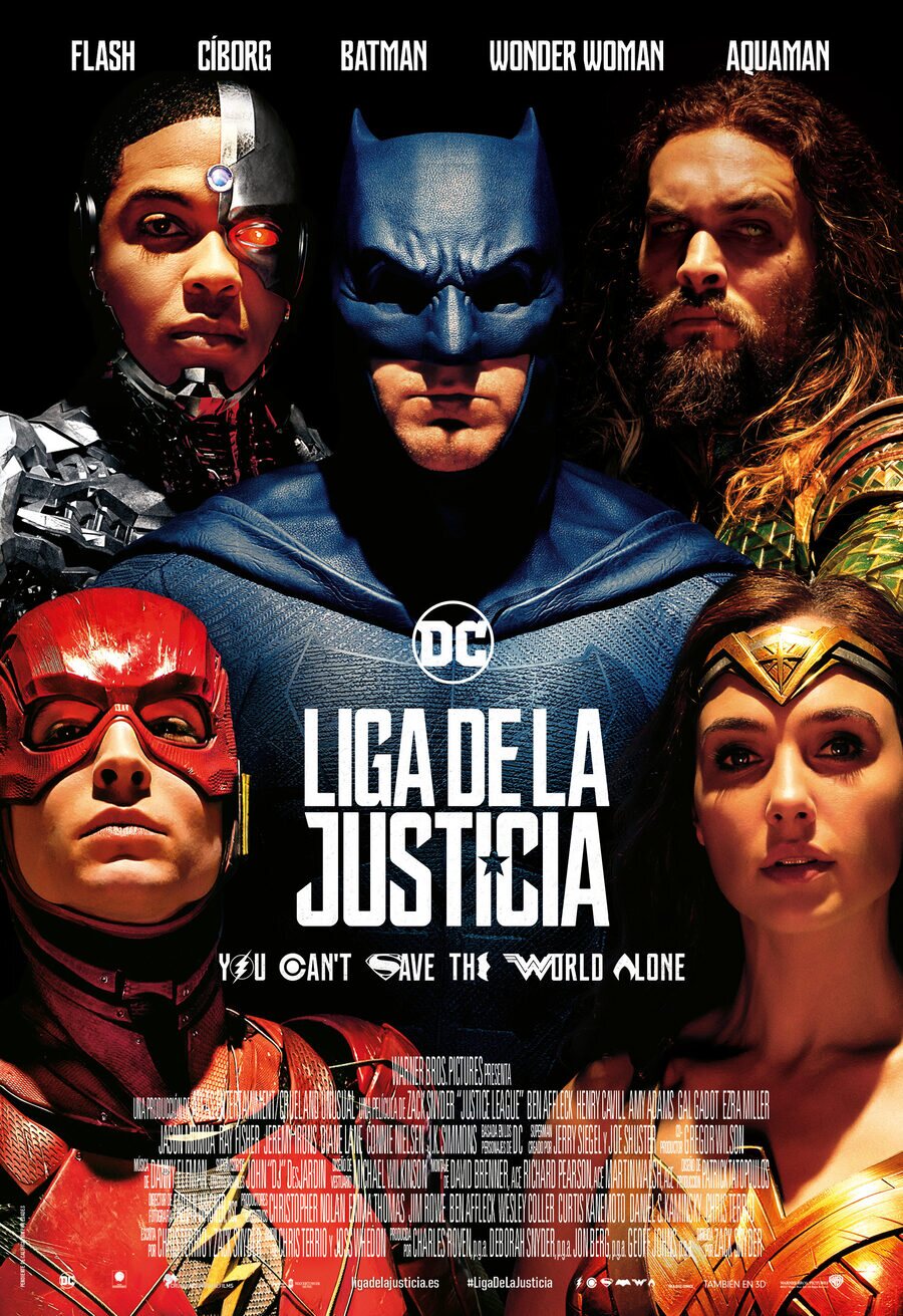 Cartel de Liga de la Justicia - 