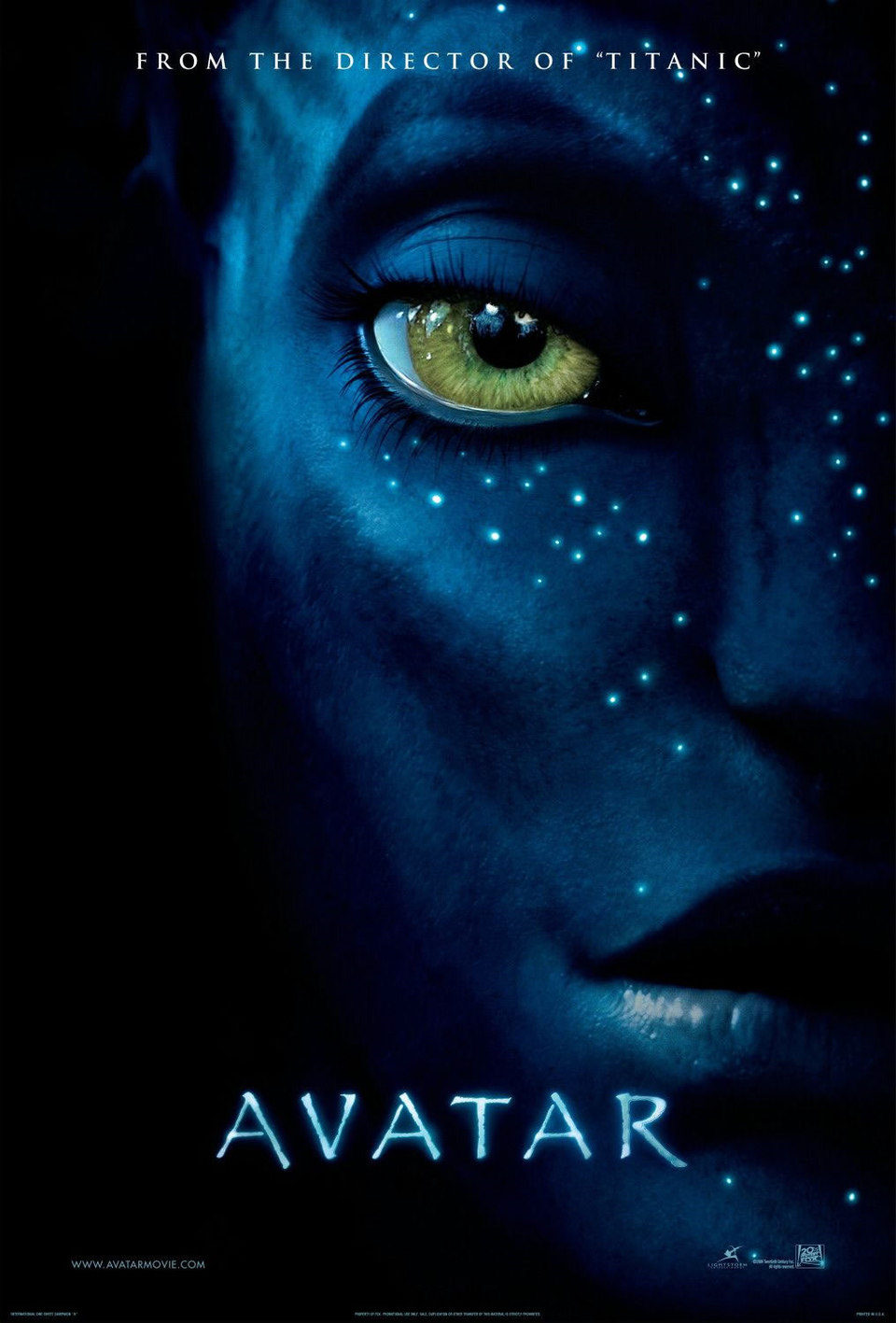Cartel de Avatar - Estados Unidos