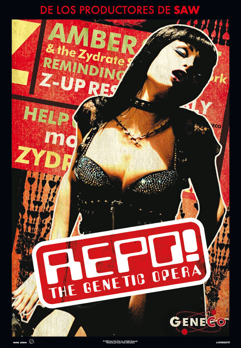 Cartel de Repo! The Genetic Opera - España