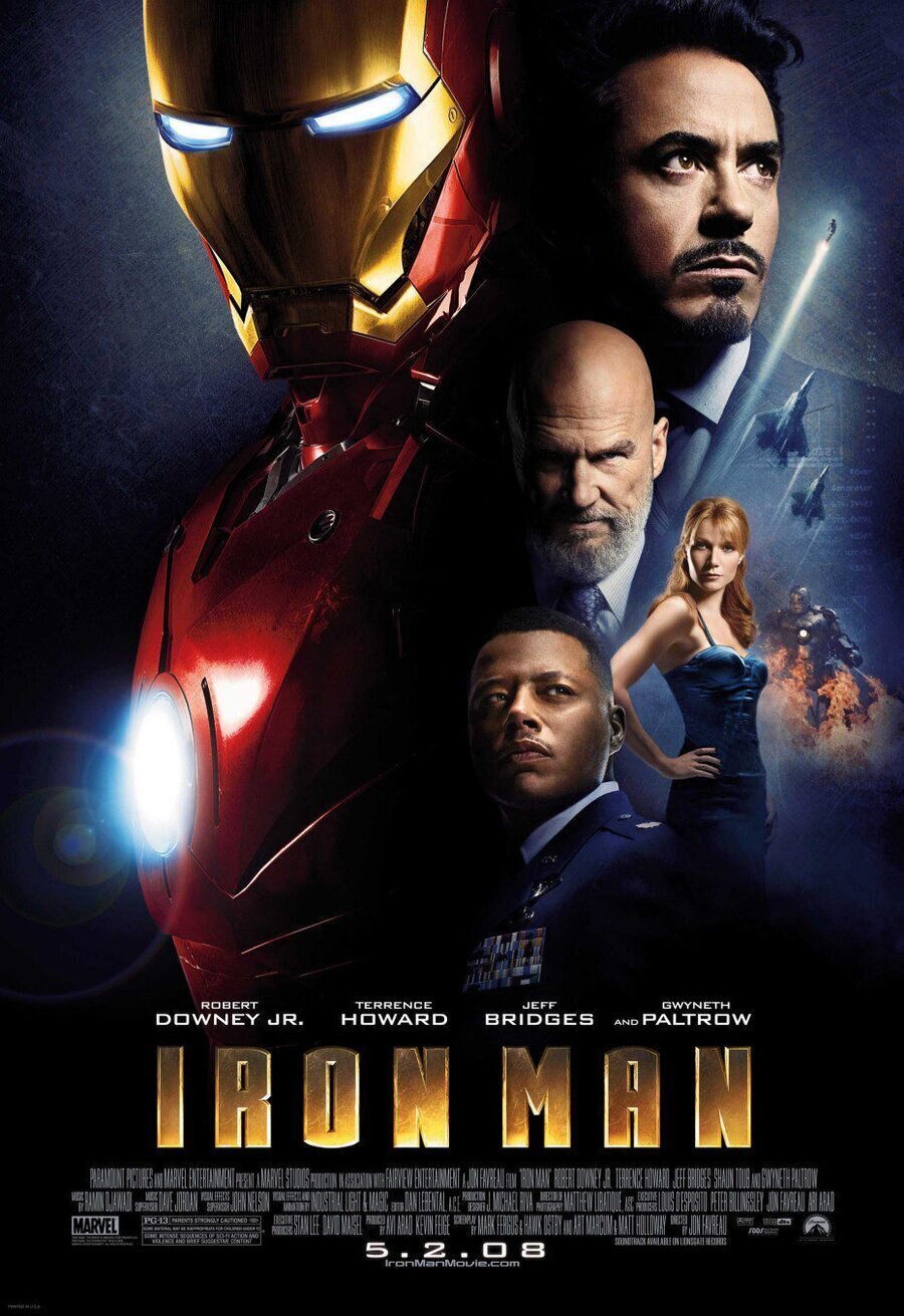 Cartel de Iron Man - Estados Unidos