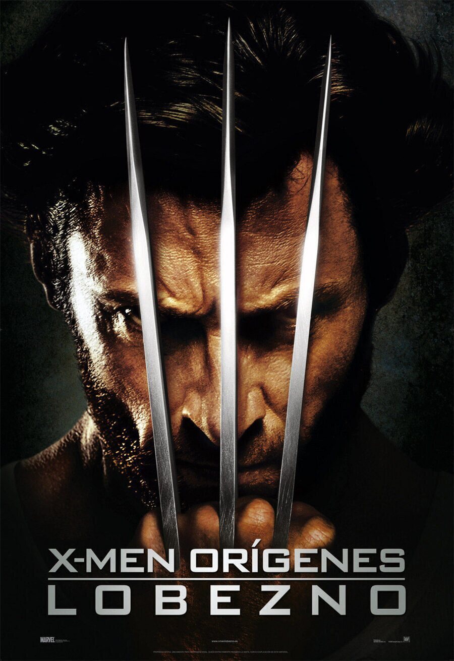 Cartel de X-Men Orígenes: Lobezno - España