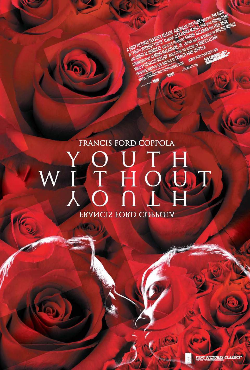 Cartel de Youth Without Youth - Estados Unidos