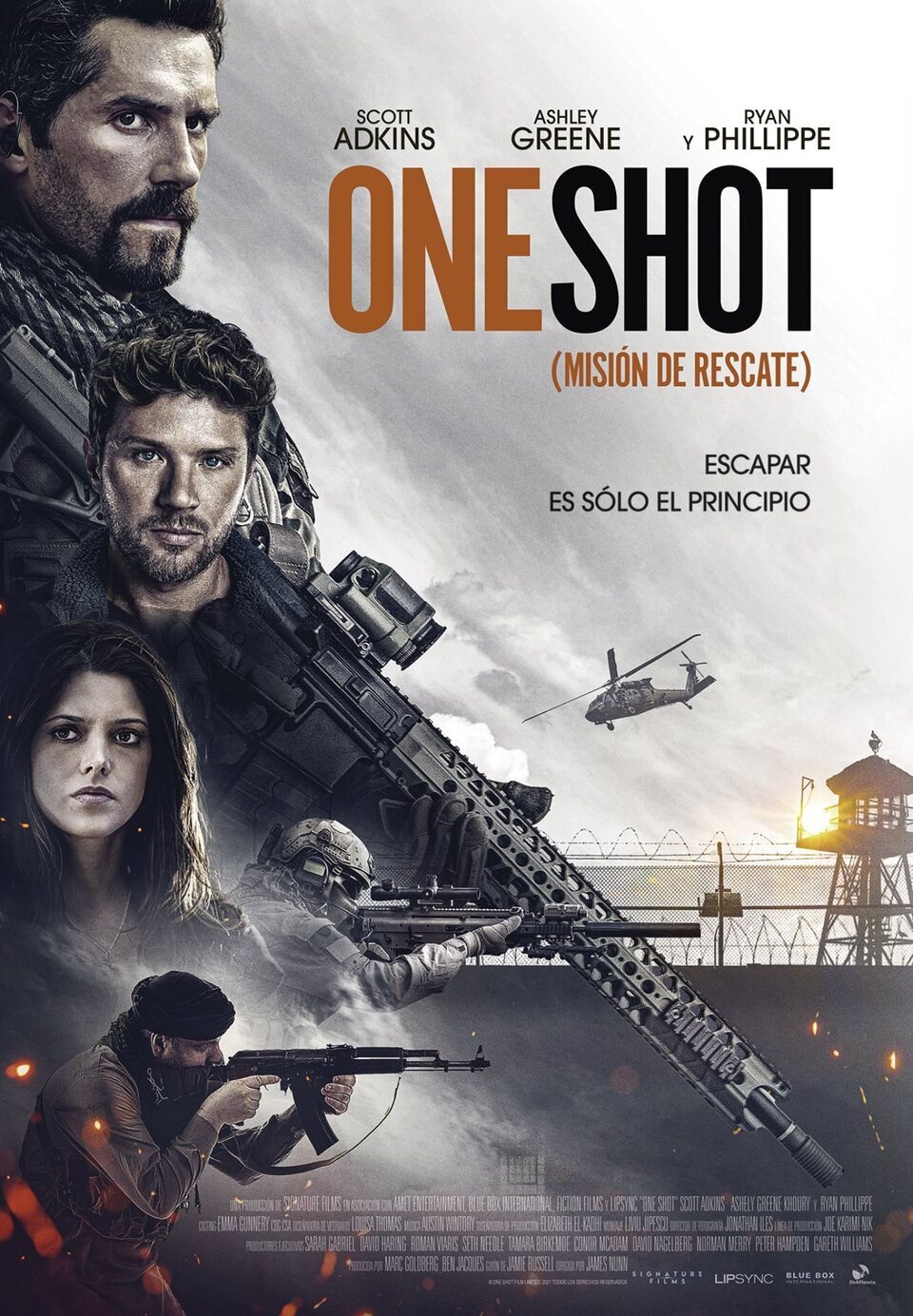 Cartel de One Shot (Misión de rescate) - España