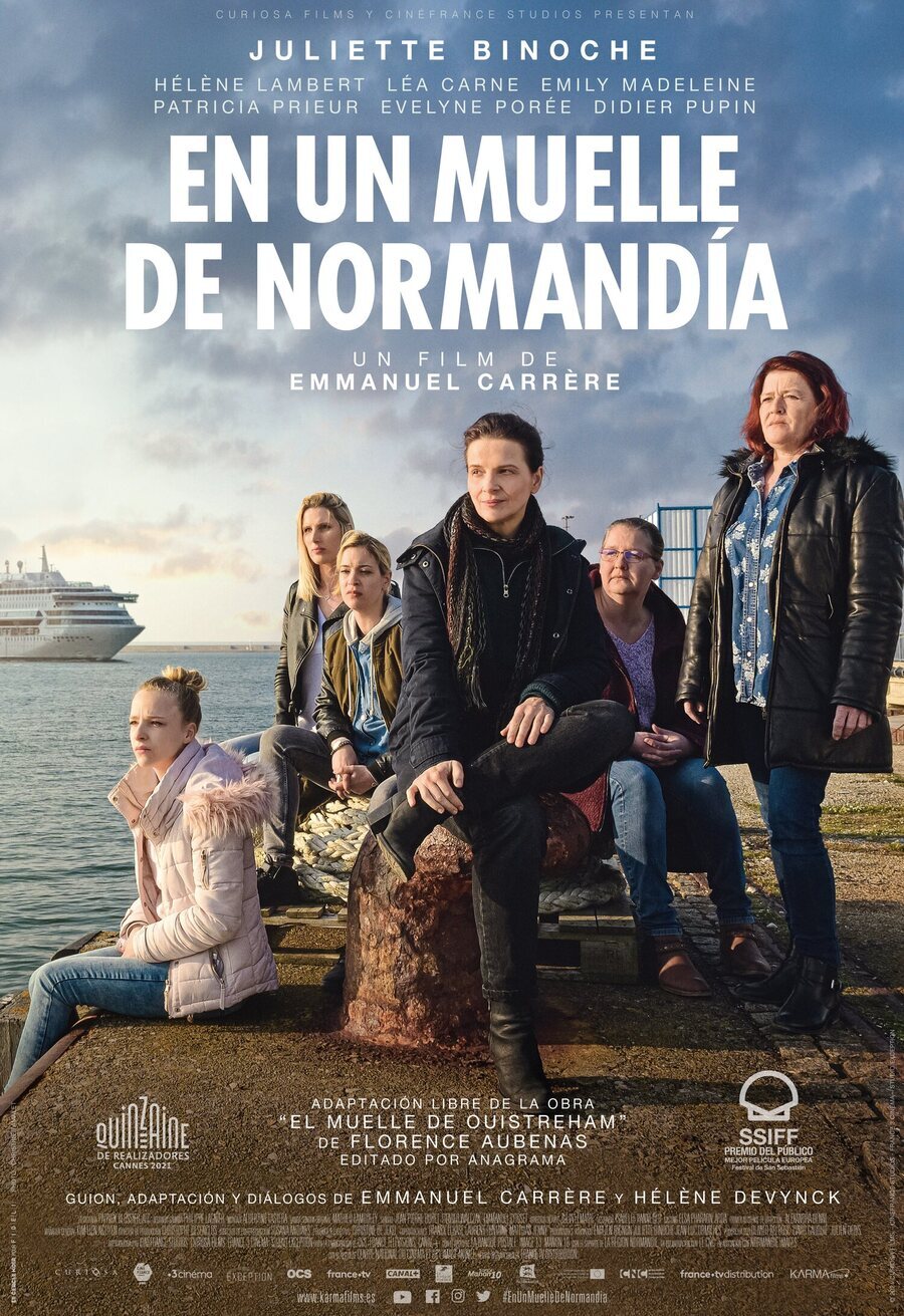 Cartel de En un muelle de Normandía - España