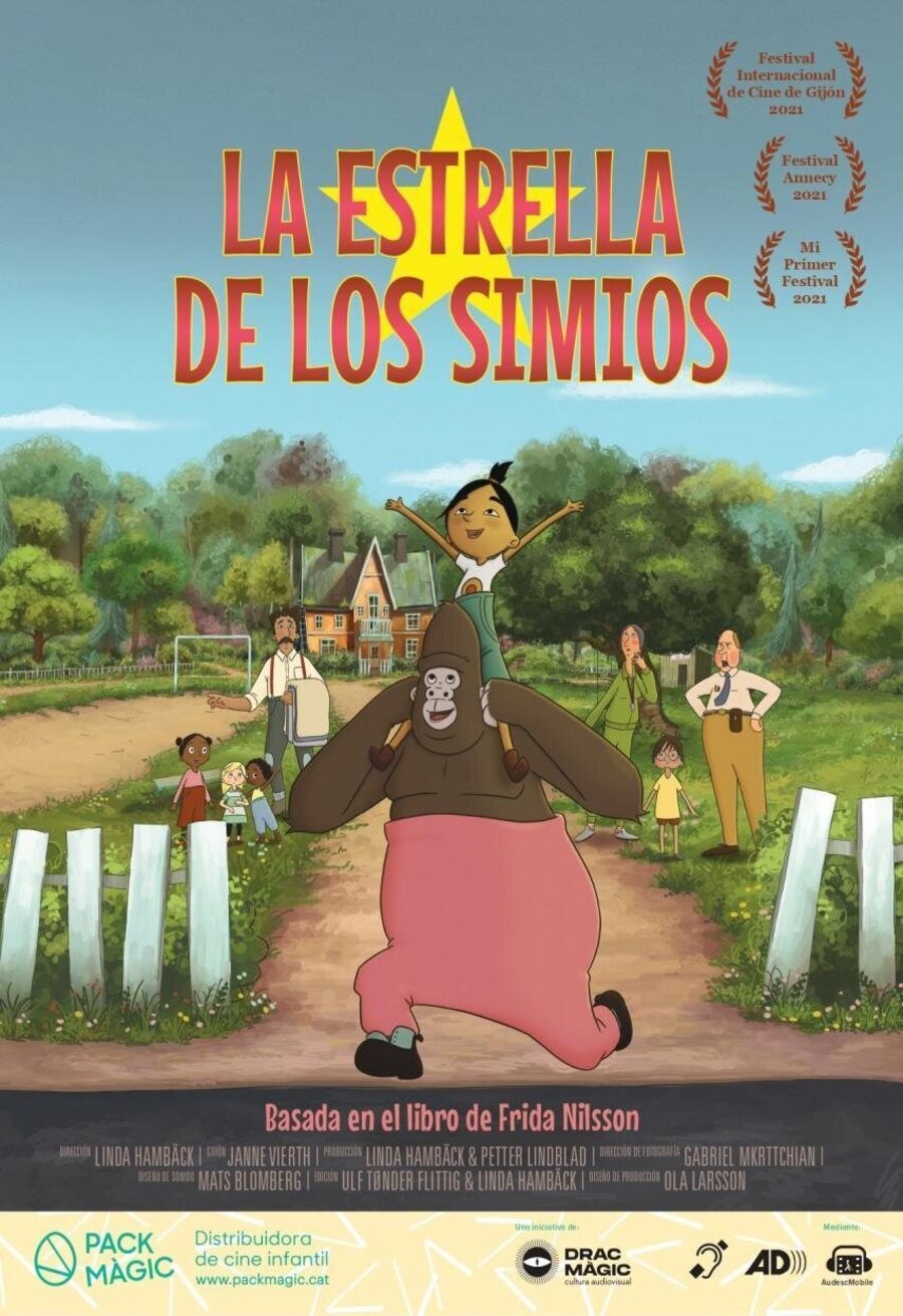 Cartel de La estrella de los simios - España