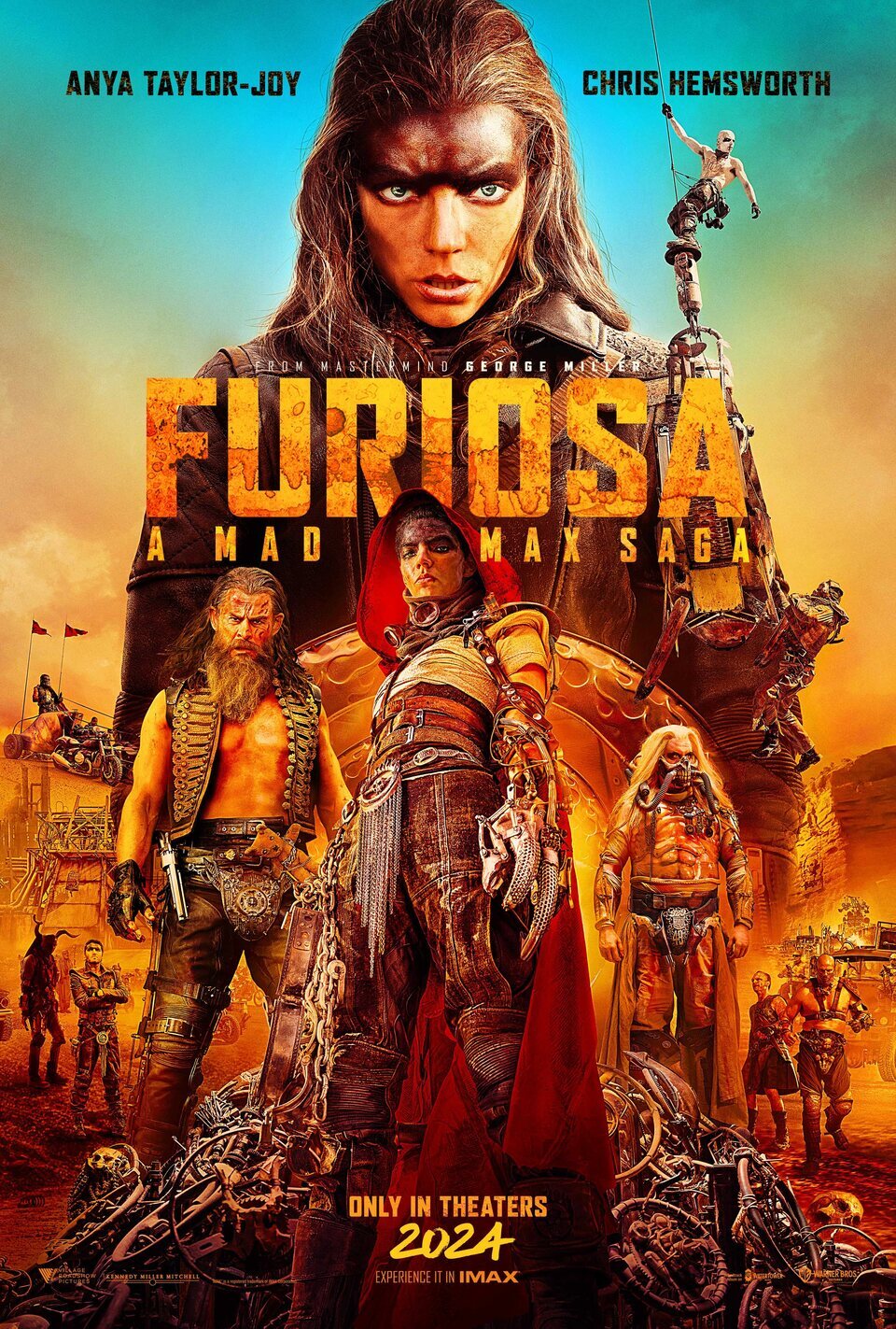 Cartel de Furiosa: De la saga Mad Max - EE.UU.