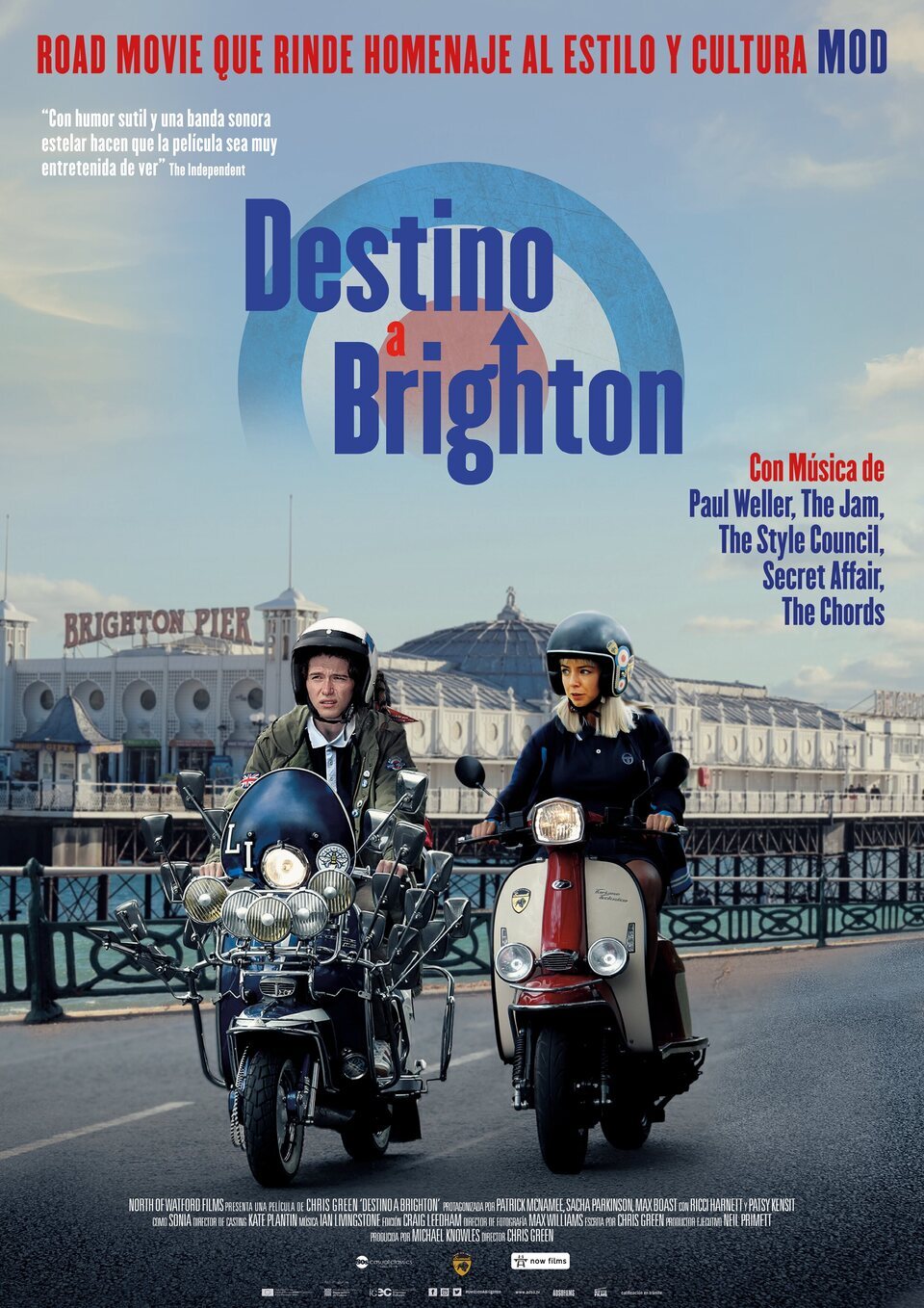 Cartel de Destino a Brighton - España