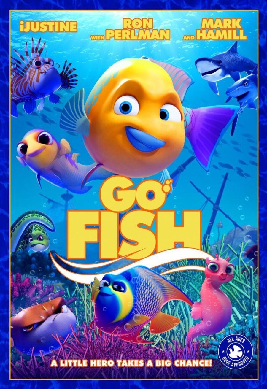 Cartel de Go Fish. Salvemos el mar - EE. UU.