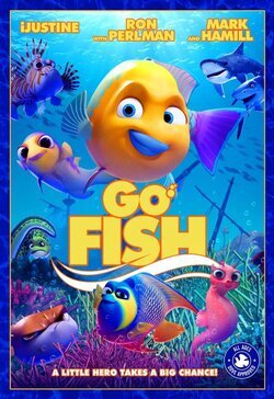 Cartel de Go Fish. Salvemos el mar