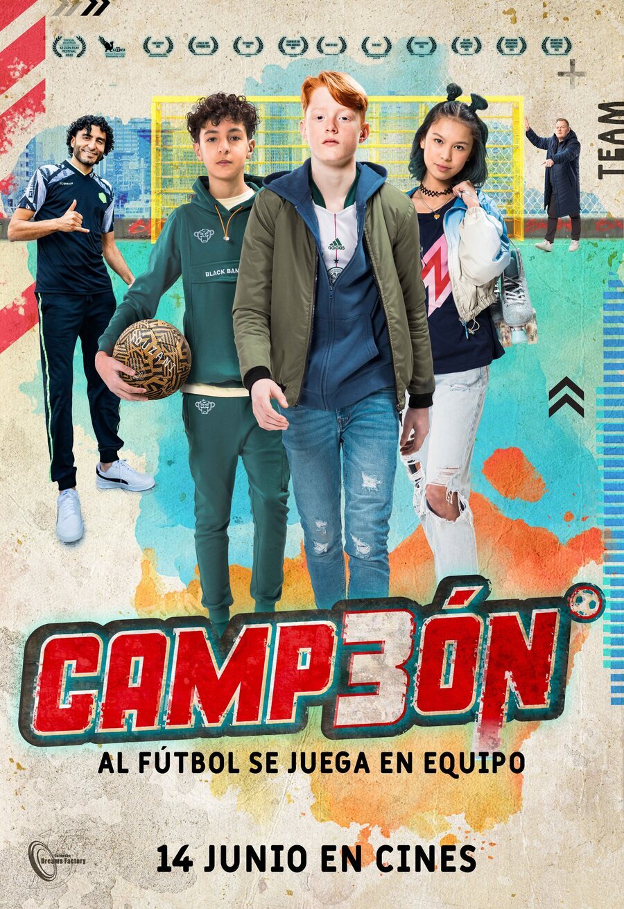 Cartel de Campeón - España