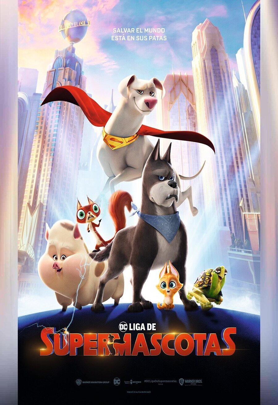 Cartel de DC Liga de Supermascotas - España