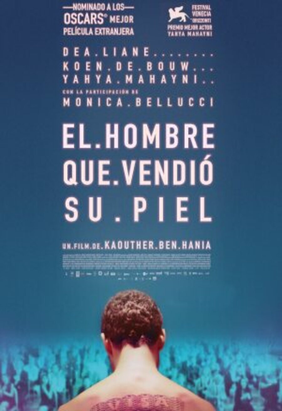 Cartel de El hombre que vendió su piel - El hombre que vendió su piel