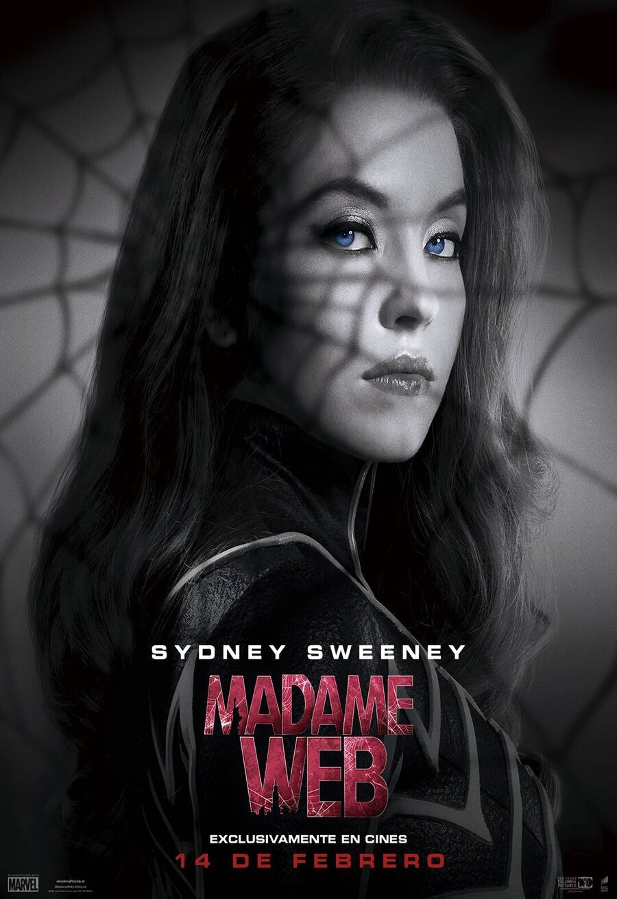 Cartel de Madame Web - Cartel Sydney Sweeney