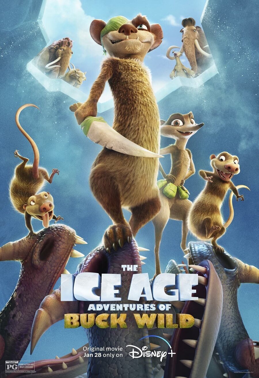 Cartel de Ice Age: Las aventuras de Buck - Estados Unidos #1