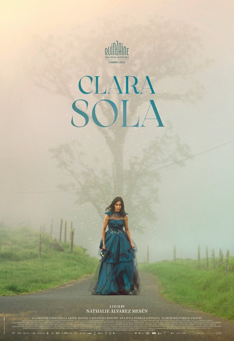 Cartel de Clara sola - Reino Unido