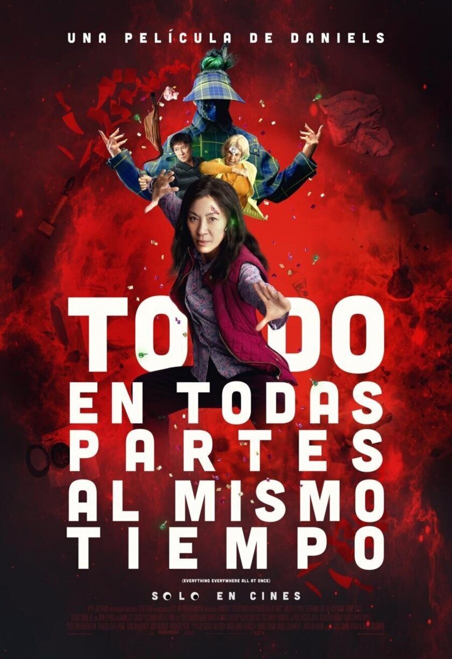 Cartel de Todo a la vez en todas partes - méxico