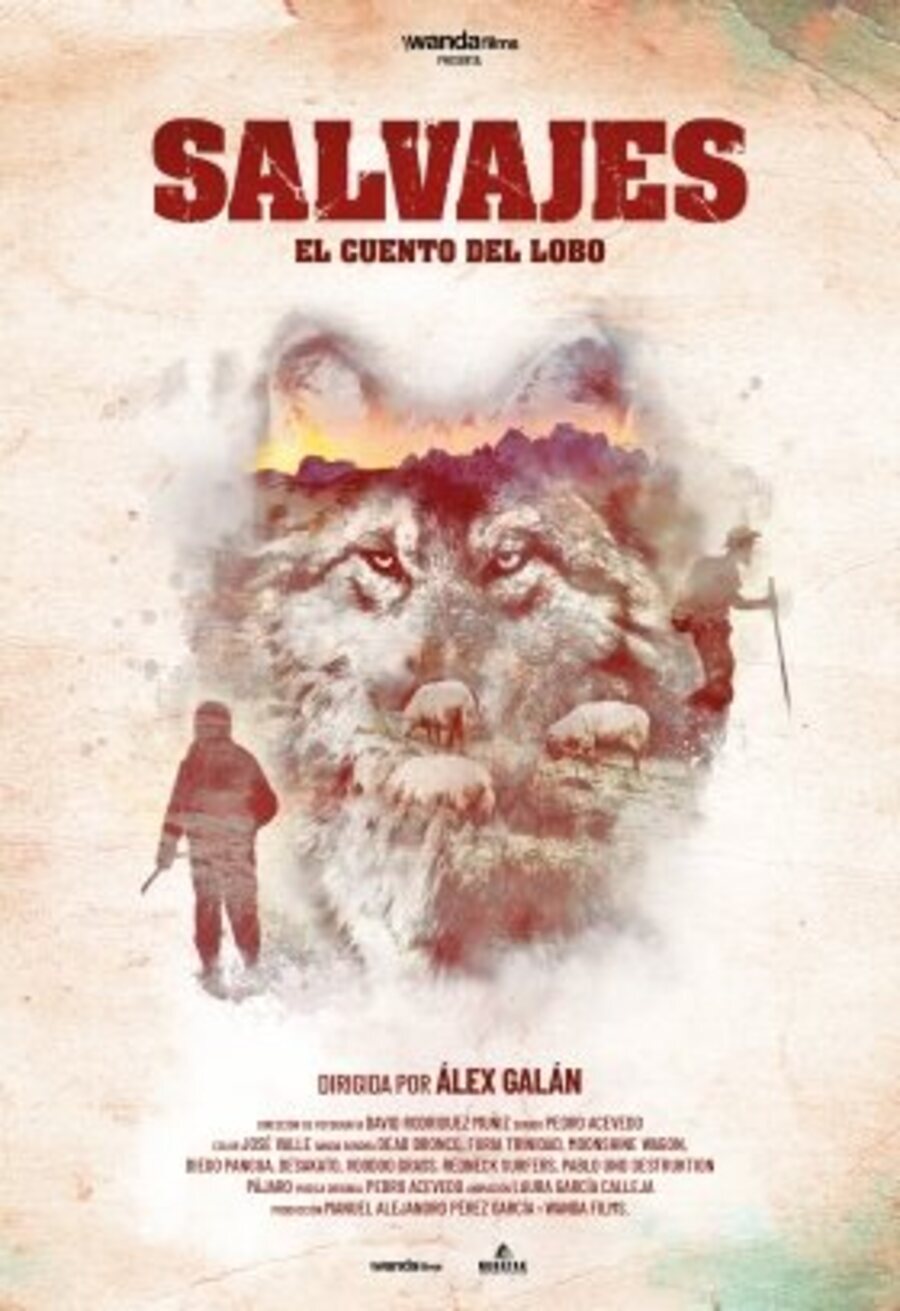 Cartel de Salvajes, el cuento del lobo - Salvajes, el cuento del lobo