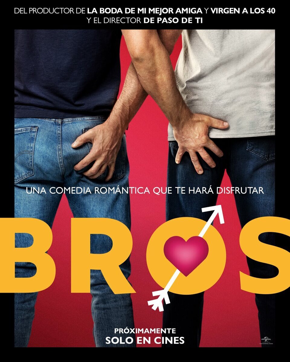 Cartel de Bros - Más que amigos - Teaser España