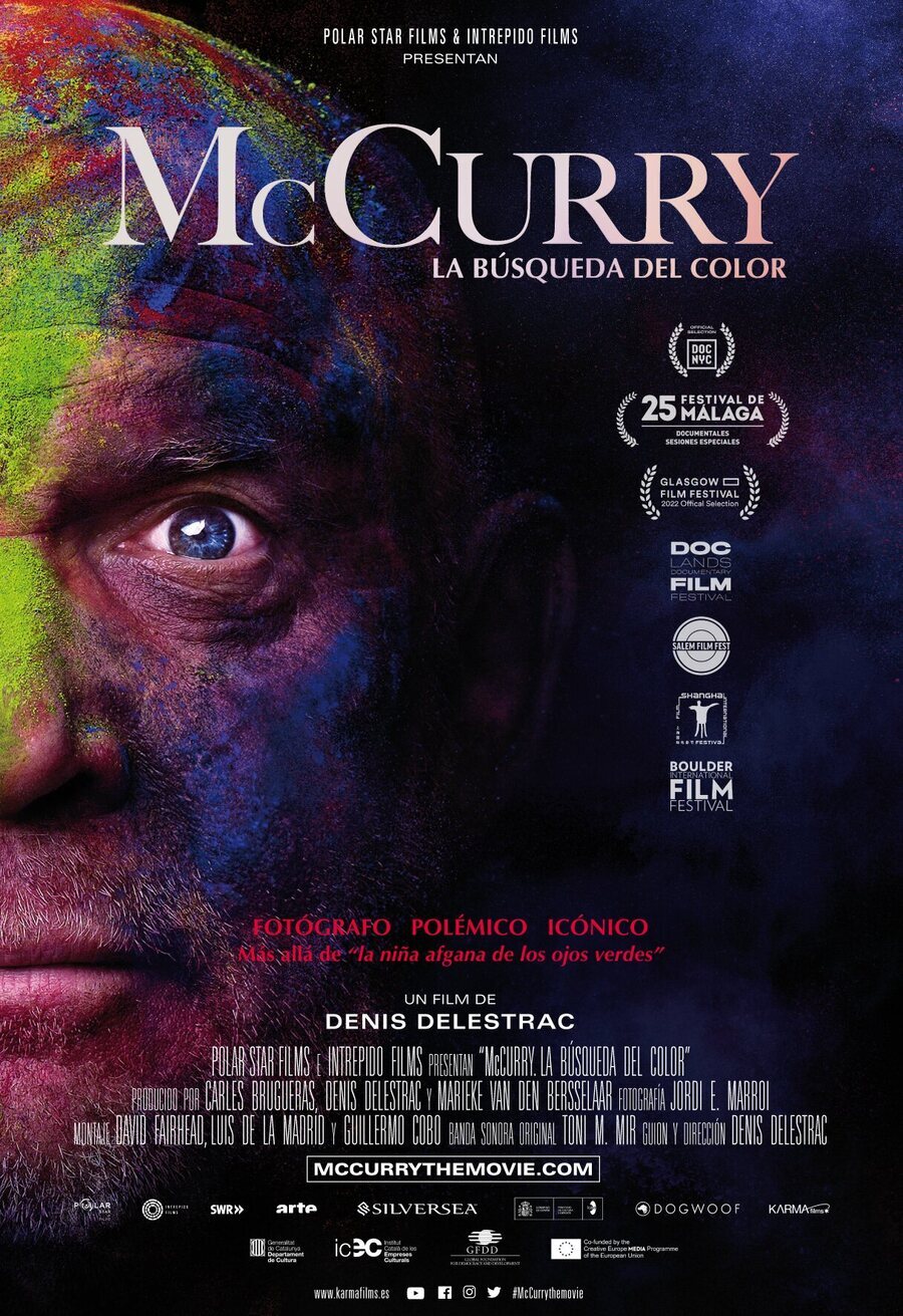 Cartel de McCurry, la búsqueda del color - McCurry, la búsqueda del color