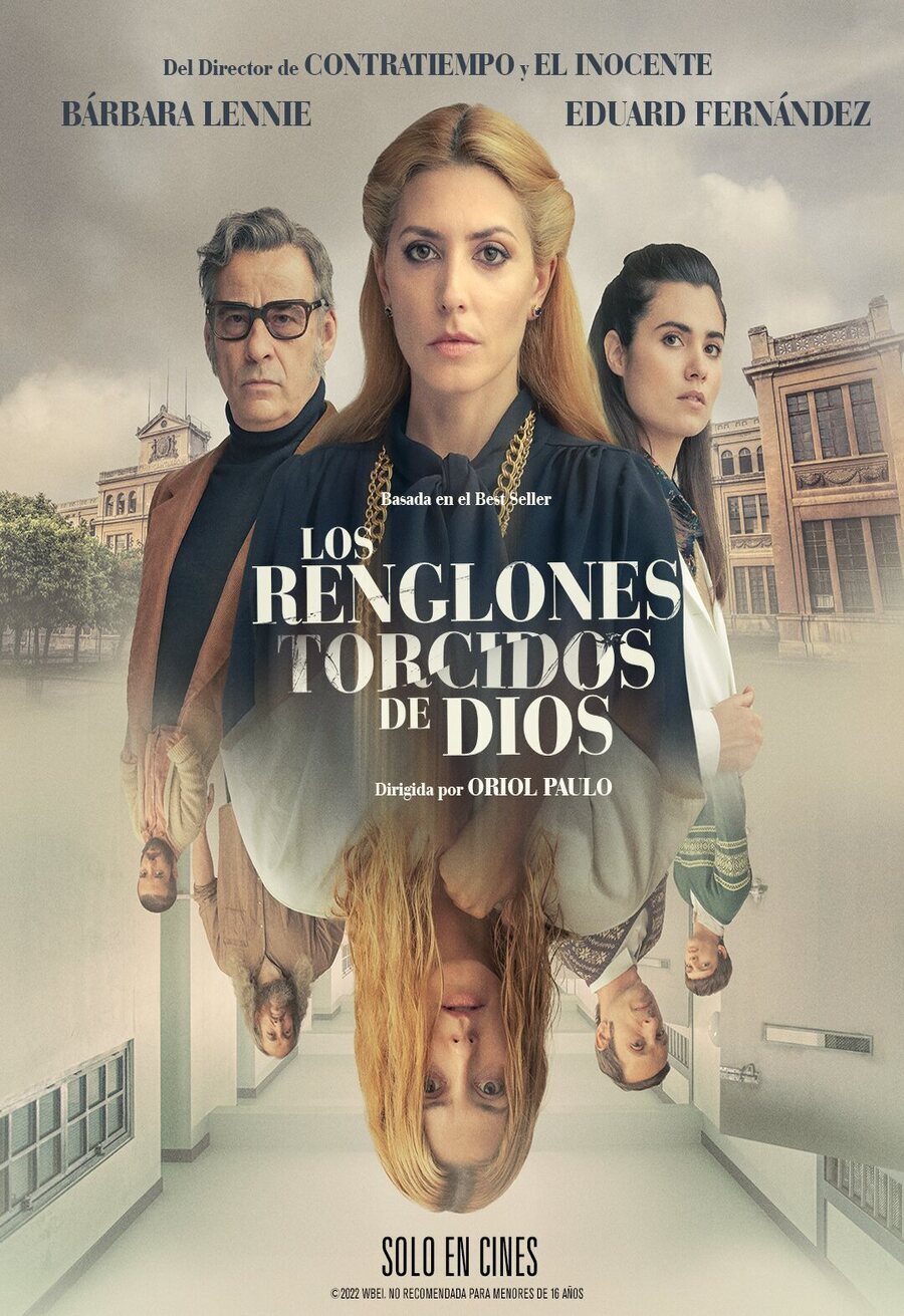 Cartel de Los renglones torcidos de Dios - Final