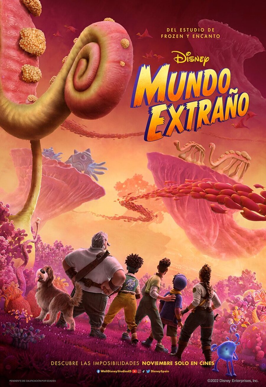 Cartel España de 'Mundo Extraño'