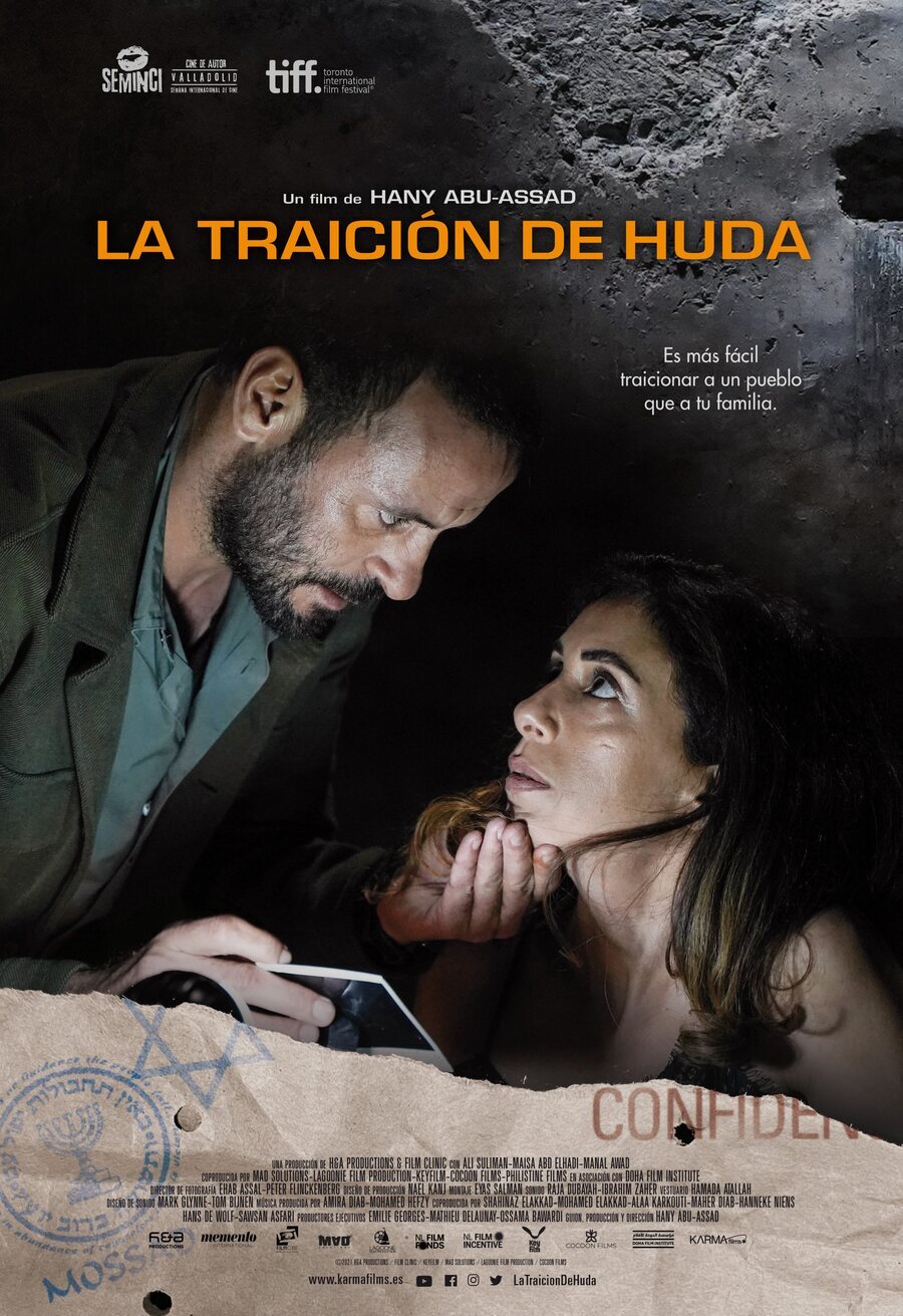 Cartel de La traición de Huda - España