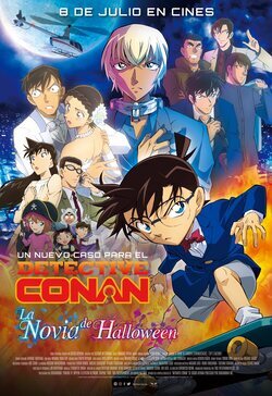 Cartel de Detective Conan: La novia de Halloween