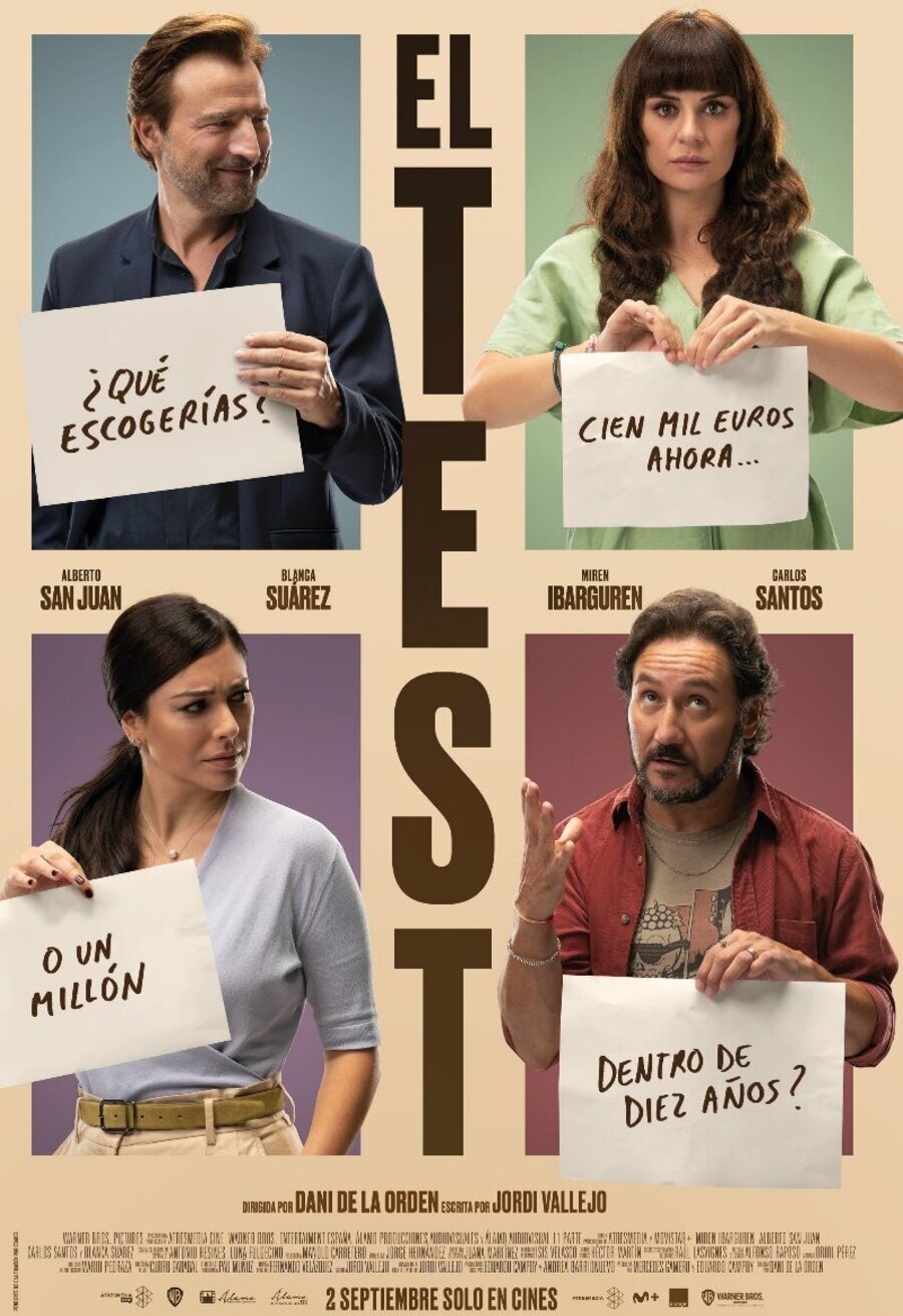 Cartel de El test - El test