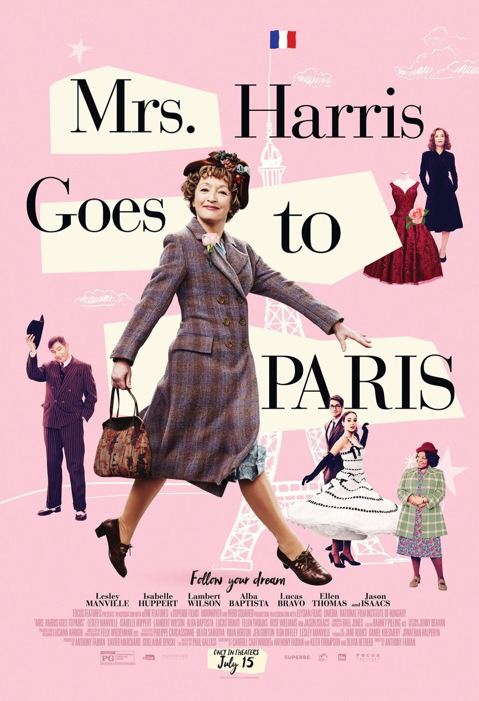 Cartel de El viaje a París de la señora Harris - El viaje a París de la señora Harris