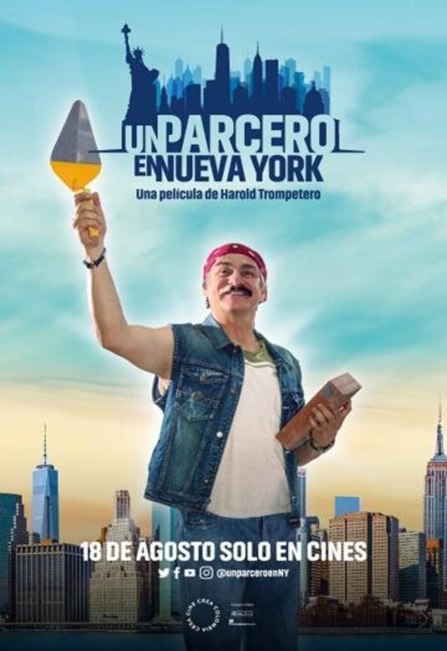 Cartel de Un compadre en Nueva York - Colombia