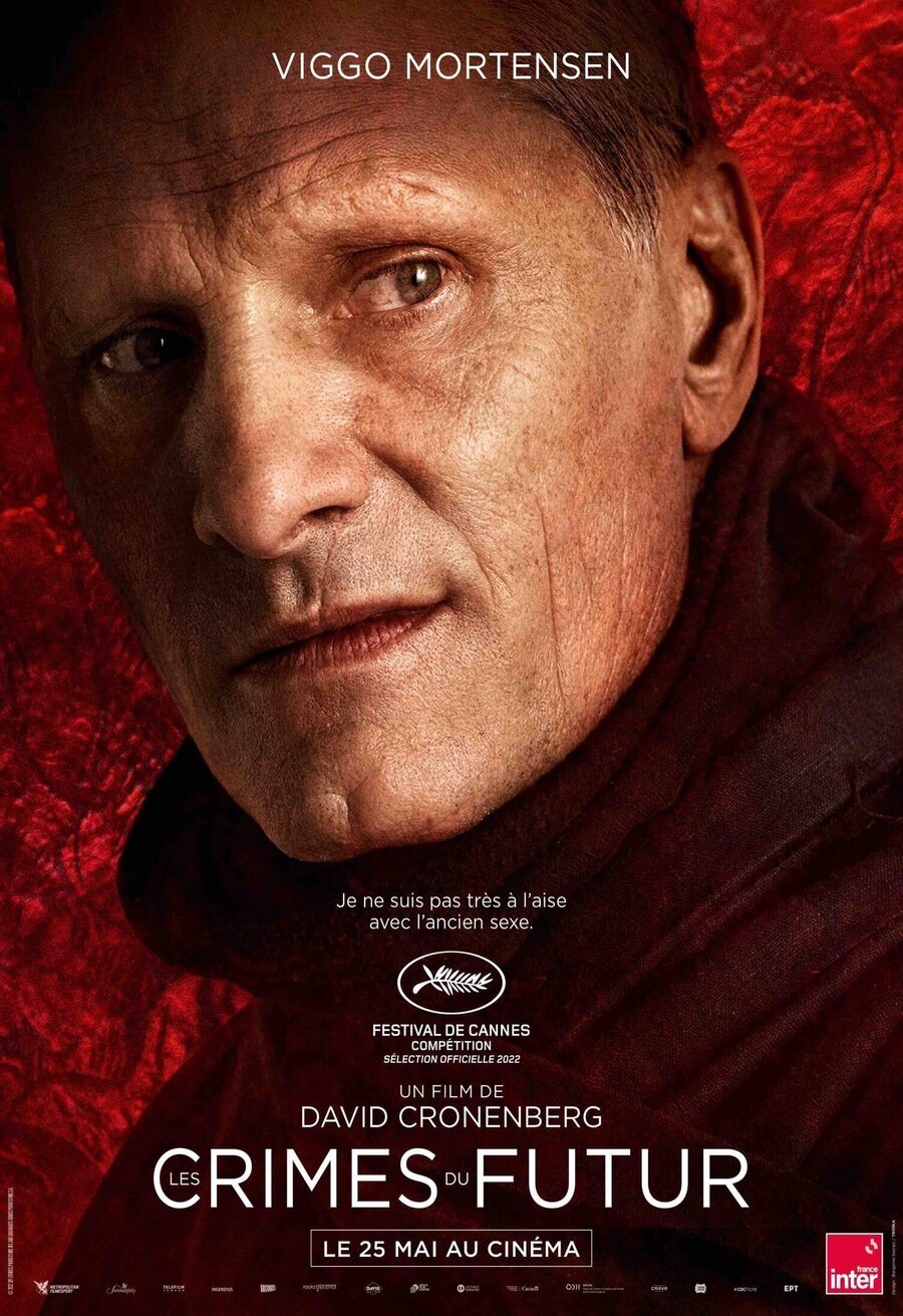 Cartel de Crímenes del futuro - Póster personajes #1