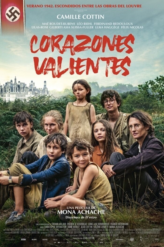 Cartel de Corazones valientes - Corazones valientes