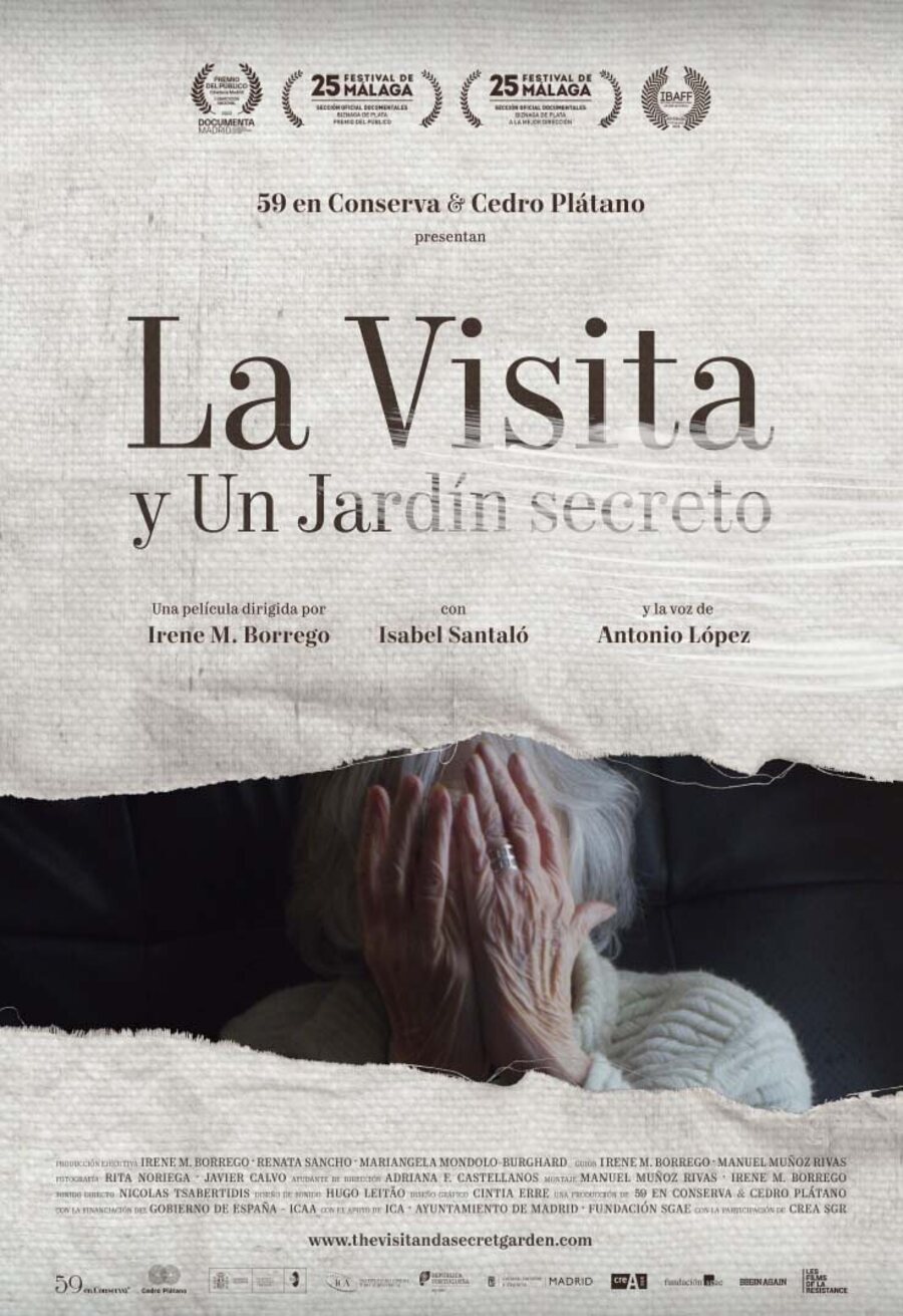 Cartel de La visita y un jardín secreto - 'La visita y el jardín secreto'