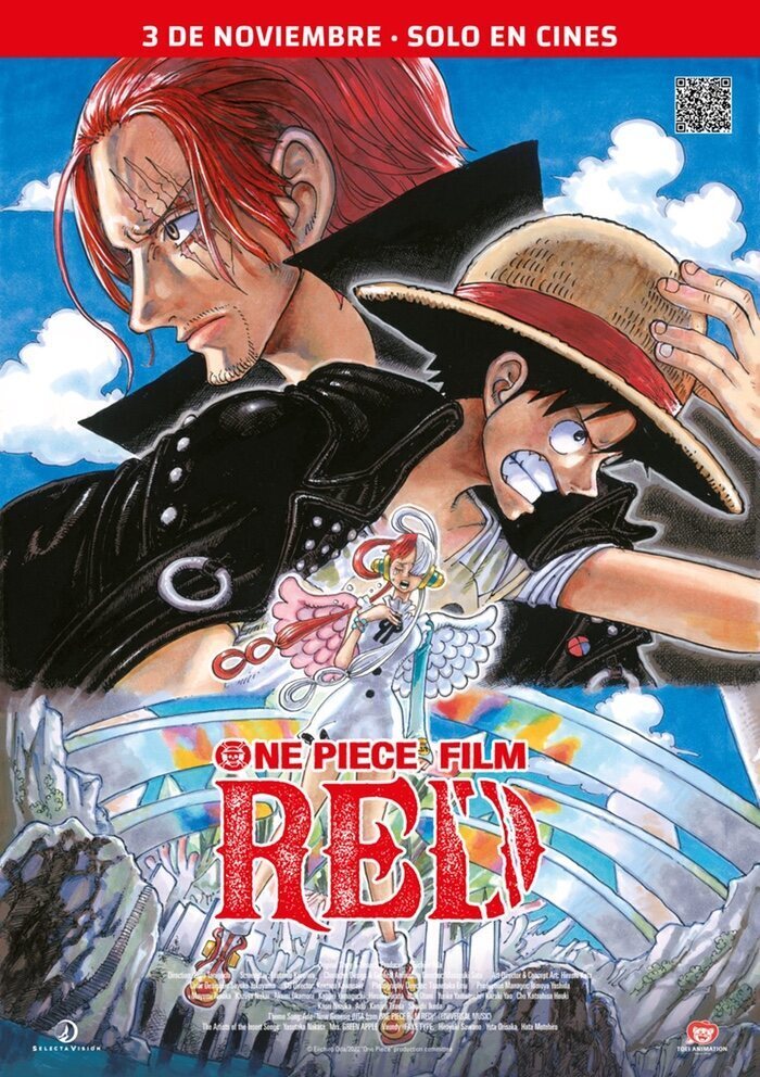 Cartel de One Piece Film Red - One Piece Red Film