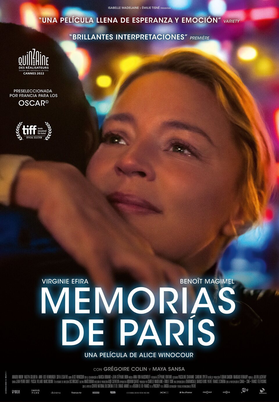 Cartel de Memorias de París - Memorias de París